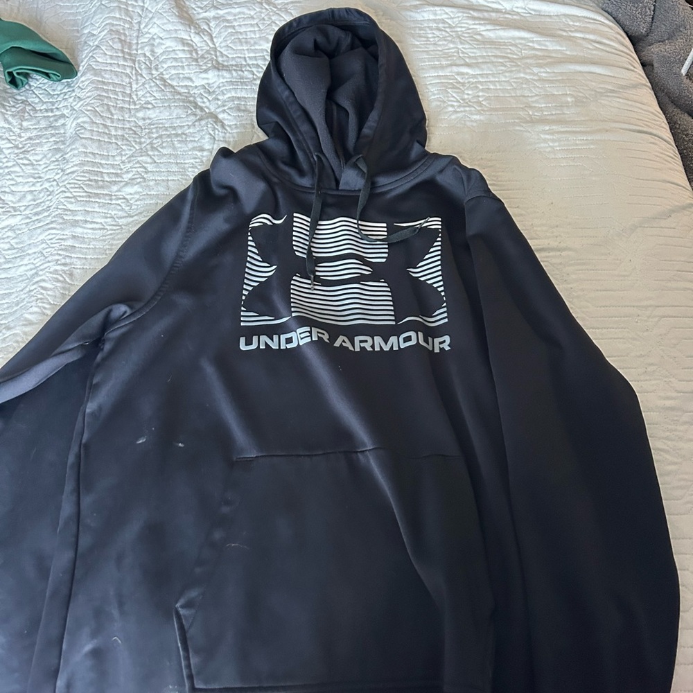 Under Armour Black Graphic Hoodie